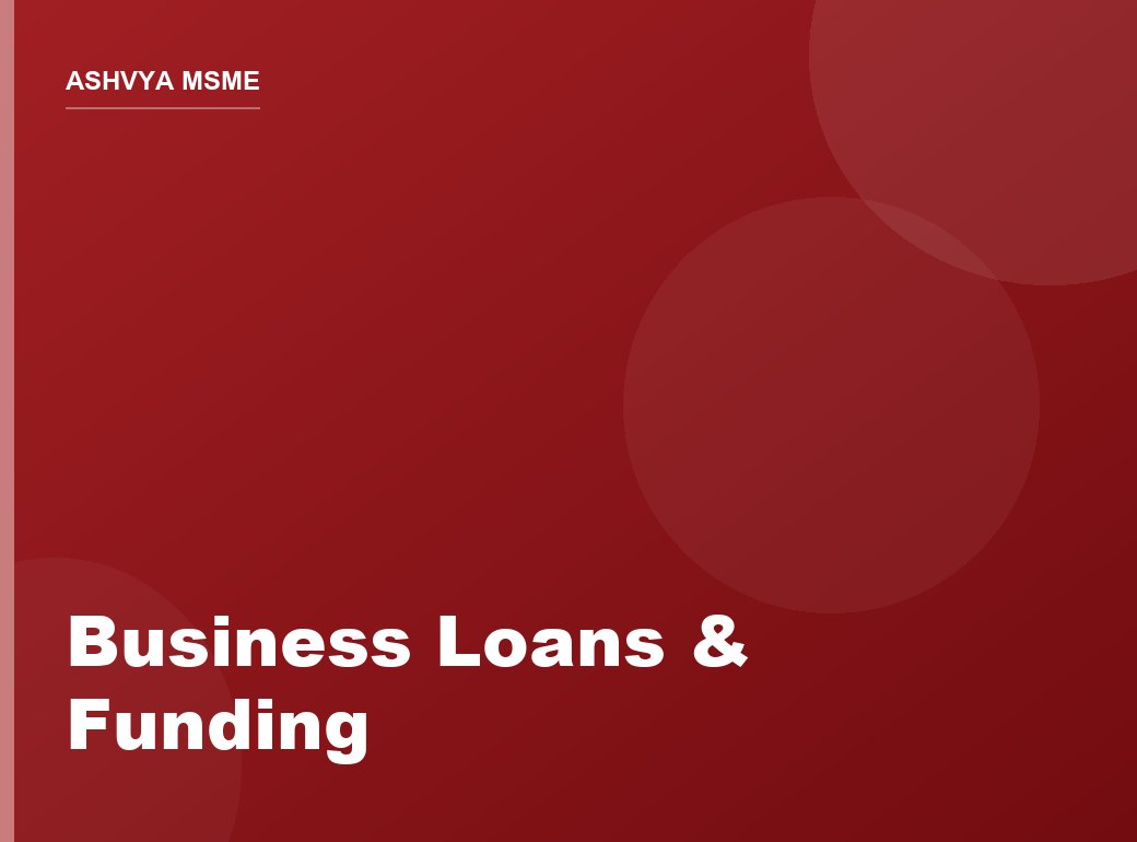 Business Loans & Funding